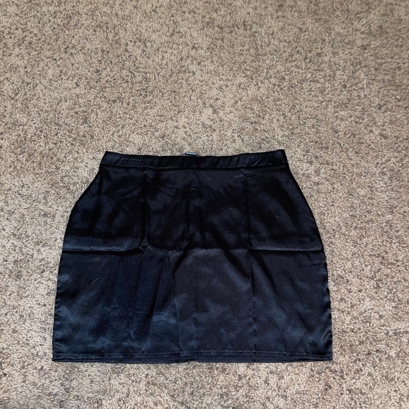 PrettyLittleThing Dresses & Skirts - black high waisted skirt